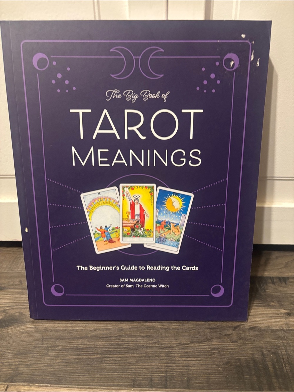 Tarot Meanings Book - Purple Cover